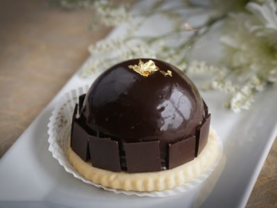 Dark Chocolate Dome Individual Dessert
